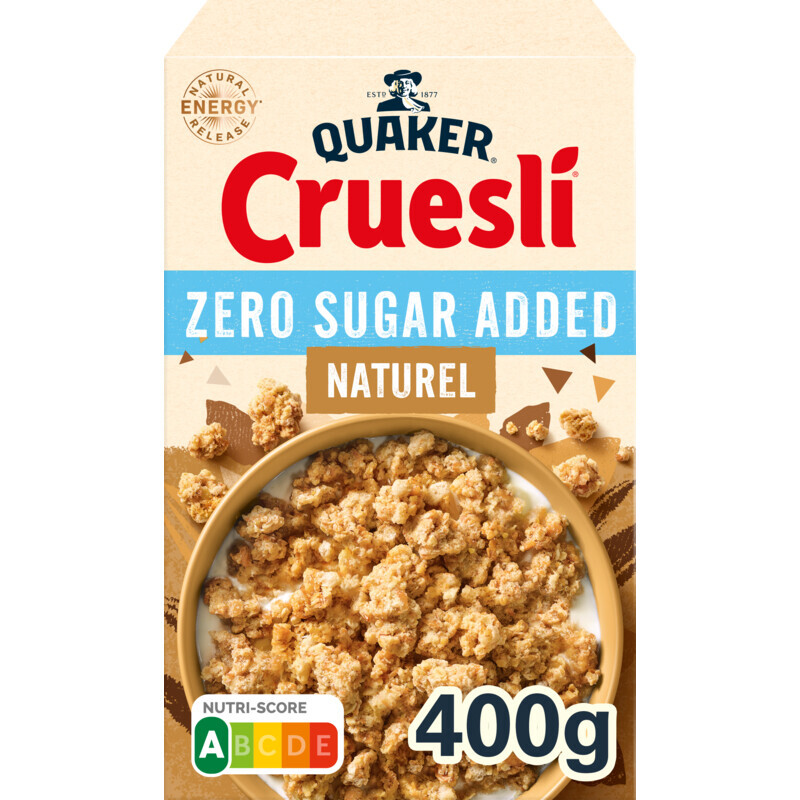 Quaker Zs Cruesli Natural - 400 g