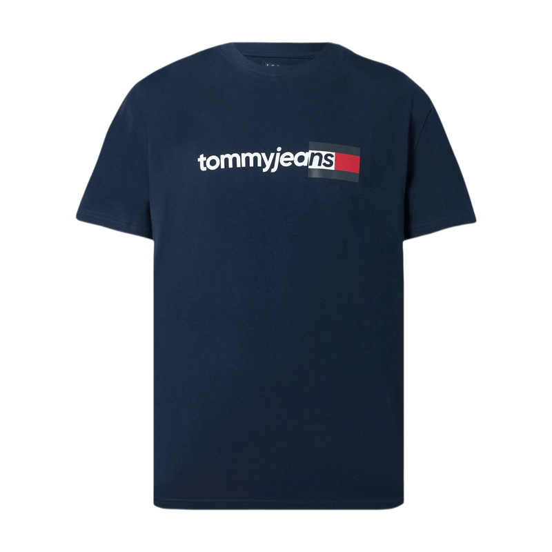 Tommy Hilfiger Men's Dark Entry Dna Tee Short Sleeve T-Shirt - Night Navy