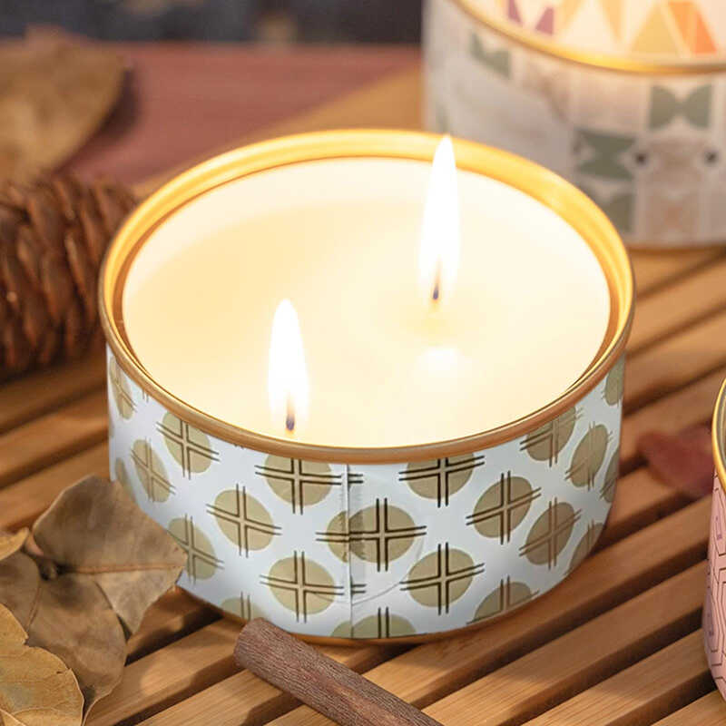 Canister Scented Candle - Camellia, 120G, 1PC