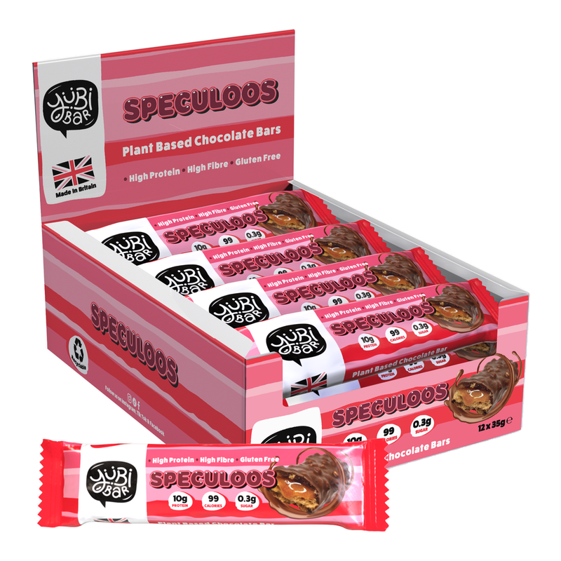 Yubi Bar Protein Nutrition Bar Protein Bars Speculoos - 12 X 35G