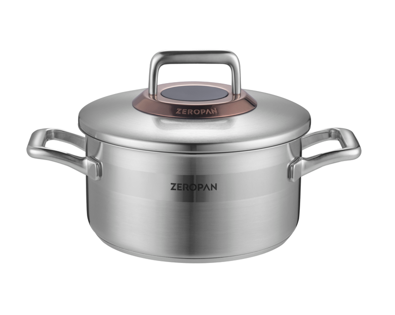 Zeropan FT Hybrid Edelstahl Kochtopf 20 cm