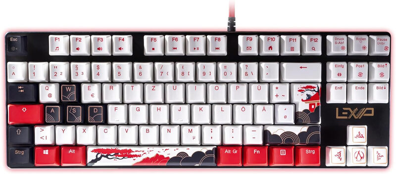 X Ubisoft Assassin's Creed Shadows Qwerty Keyboard