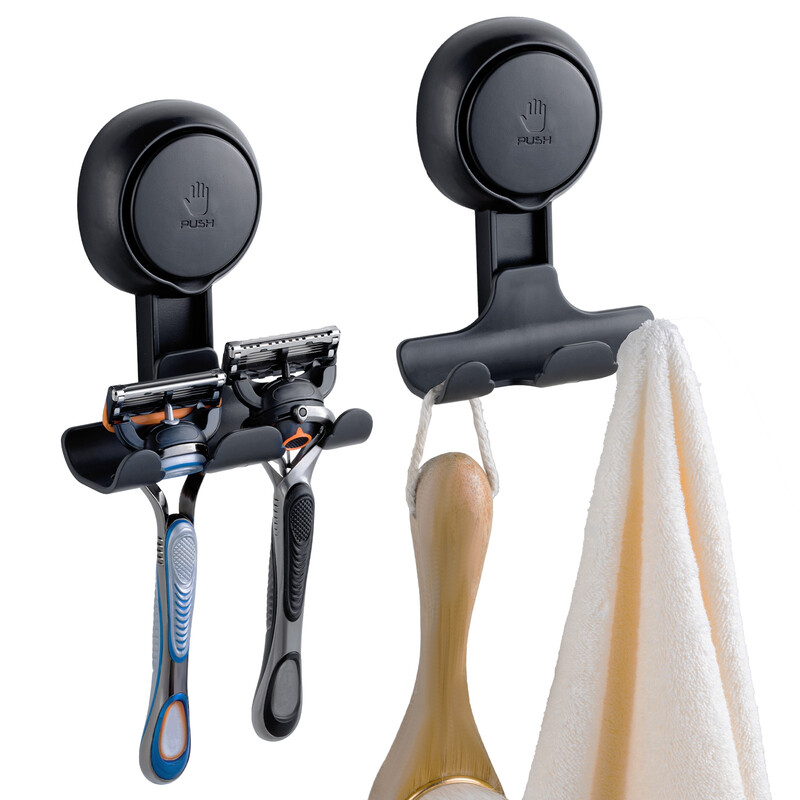 Shower Grab Bar Glow in The Dark, 2 Pack 16.8 in Grab Bars for Bathtubs and Showers,S