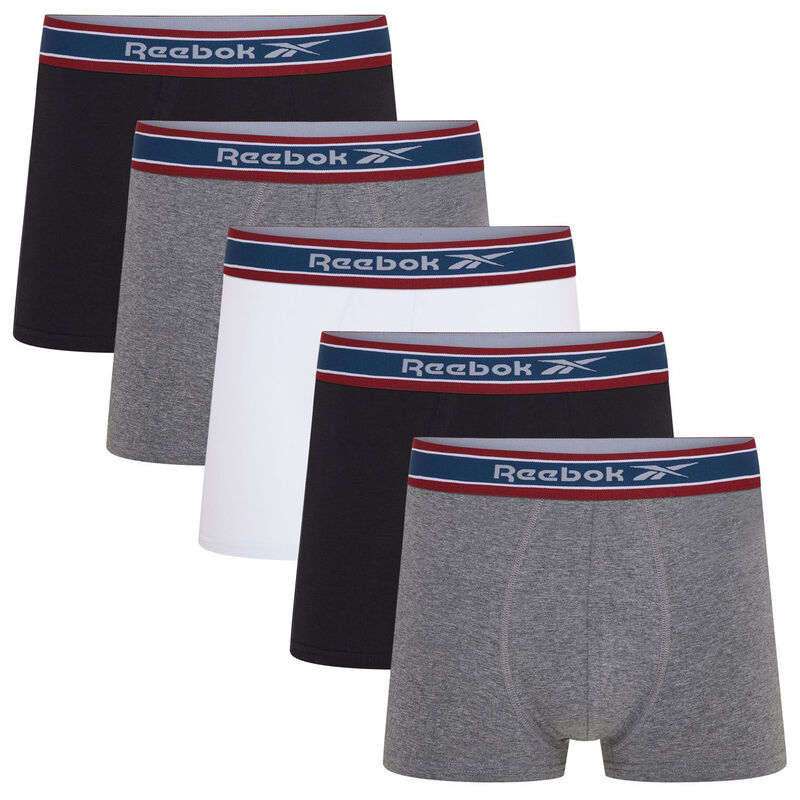 Reebok RBK boxershorts BAIRD-BLACKS/CHARCOAL MARLS/WHITE XL