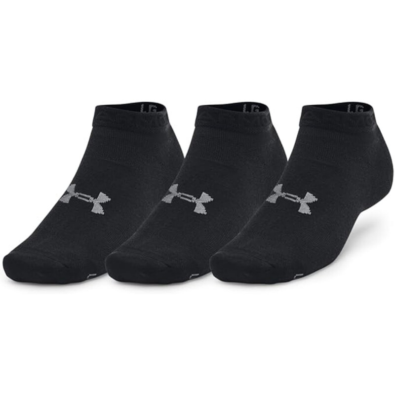 Essential 3-Pack Low Socks Black L