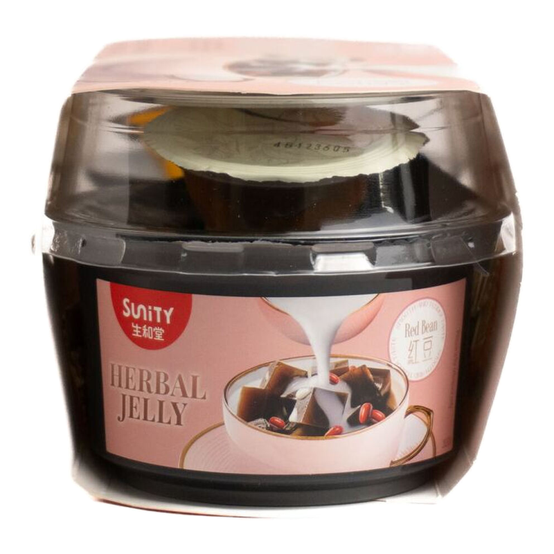 Shenghetang Turtle Jelly - Coconut & Red Bean (Single Cup) 282g