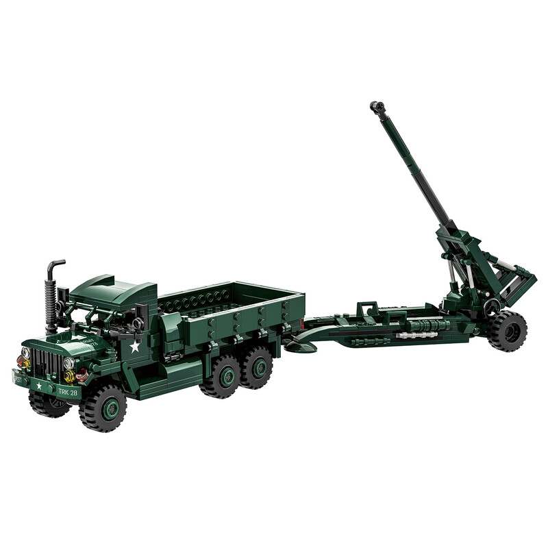 M35a2 Truck + M198 Feldszenen-Zubehör