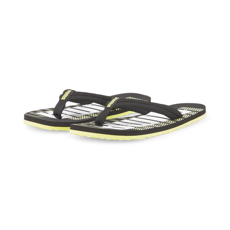 Puma Unisex-Sandalen und -Pantoletten – 8 bis 16 Jahre Große Kinderschuhe – Schwarz – EU 35,5