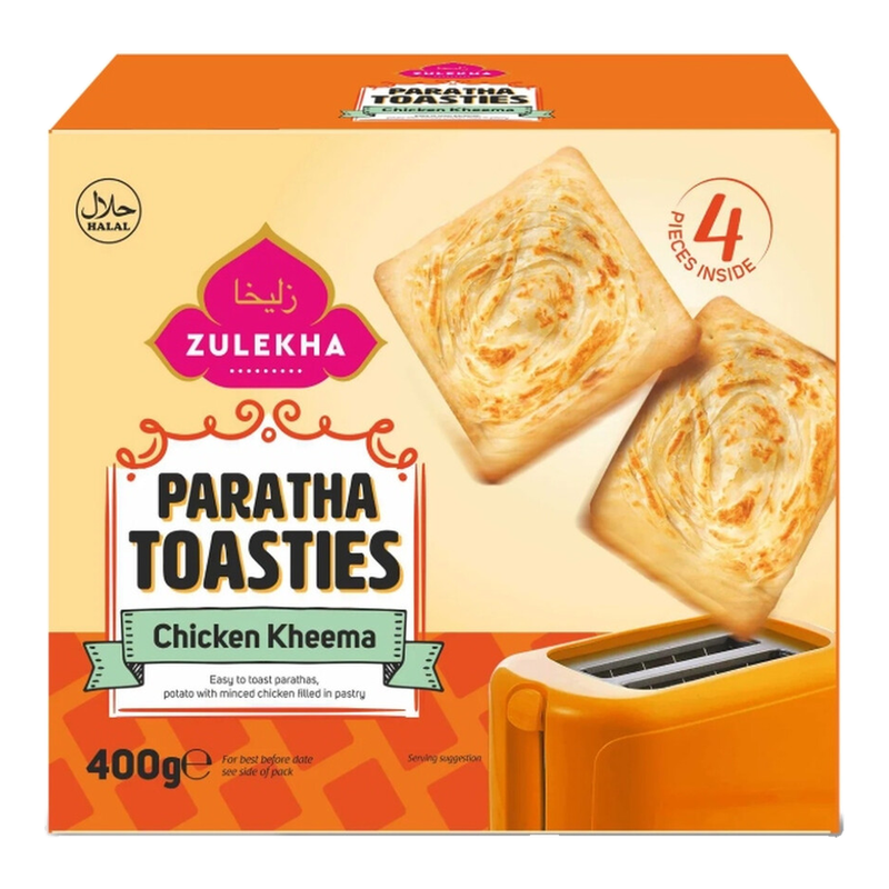 Zulekha Chicken Paratha Toasties 400g