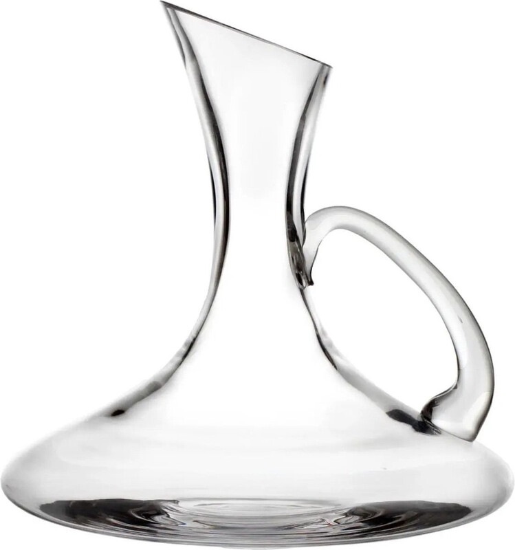 Glazen karaf Iris - 1,25L, transparant, D24 x H25 cm