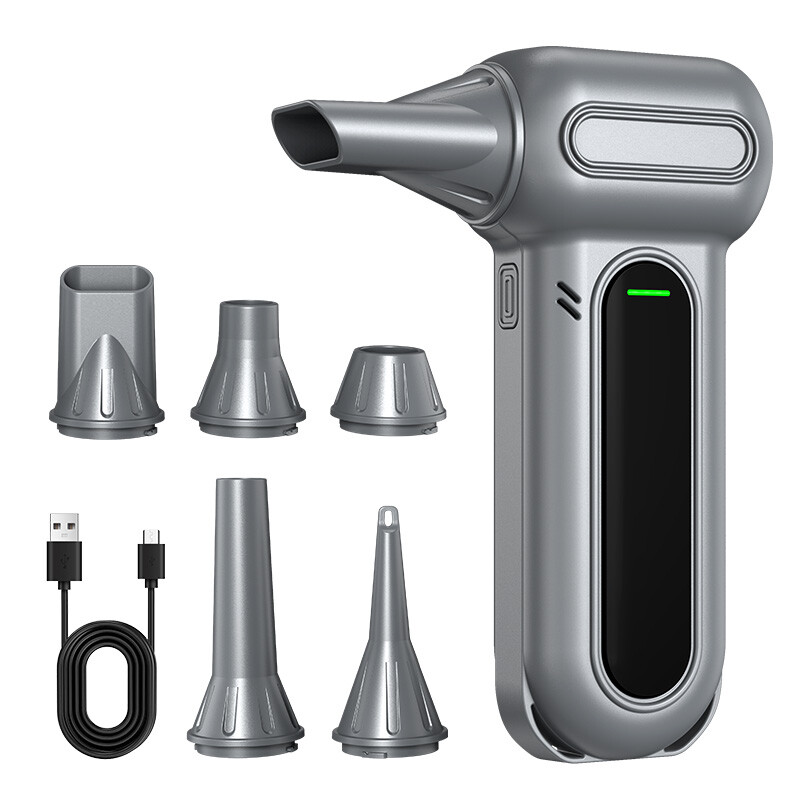 NB001 Compressed Air Duster, 160W 130000RPM Three-Phase Brushless Motor, 190g Strong