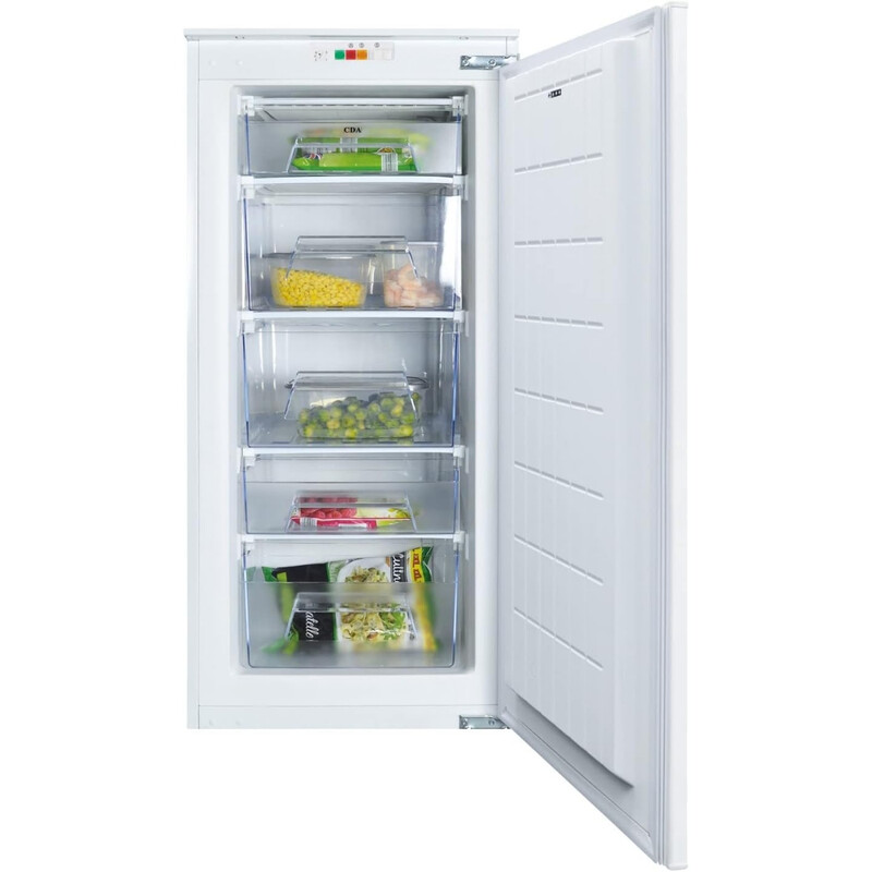FW582 Integrated Three-Quarter Height Freezer, White