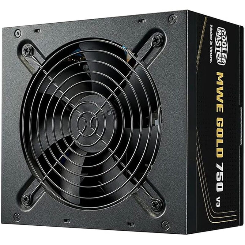 Cooler Master MWE Gold 750 V3 NonModulaire - ATX 3.1 - 80+ GOLD - 750 WATTS
