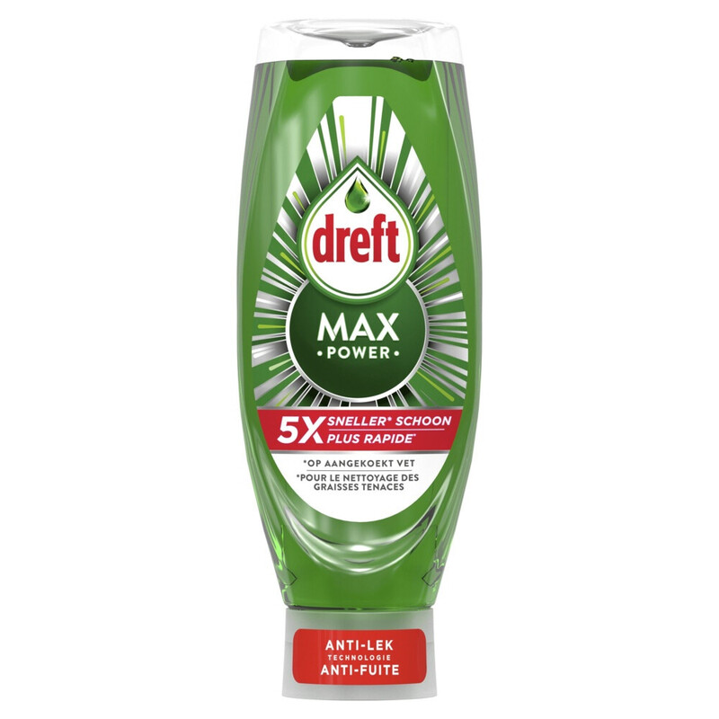 Dreft MaxPower Vloeibaar Afwasmiddel 730ml
