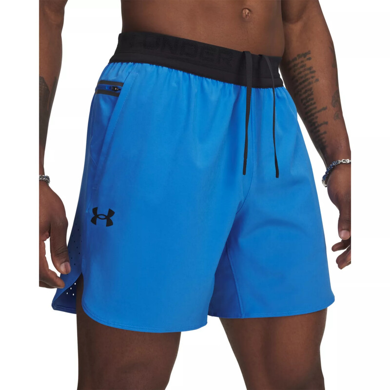 Under Armour Men's Blue Vanish Elite 6" Shorts - Atlantis