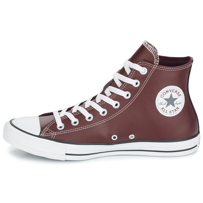 CONVERSE Chuck Taylor All Star Similicuir Bordeaux