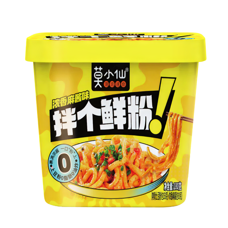Moxiaoxian Mixed Fresh Noodles (Sesame Sauce Flavor) 180G