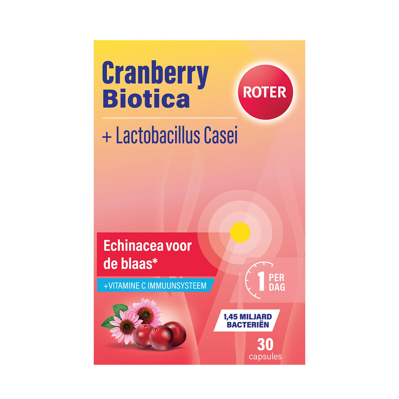 Roter Cranberry Biotica - 30 capsules