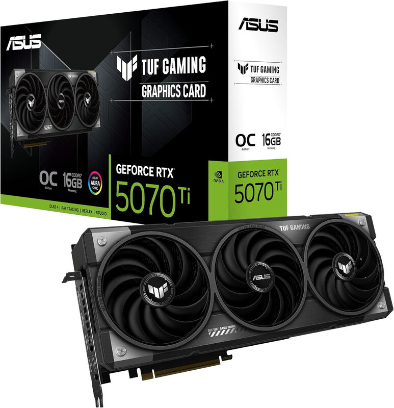 TUF Gaming GeForce RTX 5070 Ti 16GB GDDR7 OC Edition