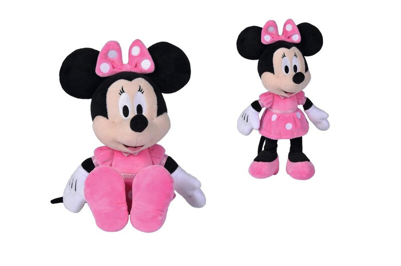 Simba Disney Minnie Mouse pluche - 25 cm, roze