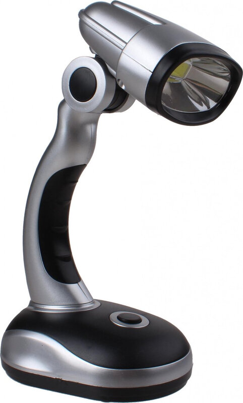 Dunlop COB Werklamp - Grijs, 16,5 cm
