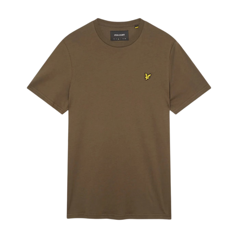 Men's Cotton Crew Neck T-Shirt - Olive