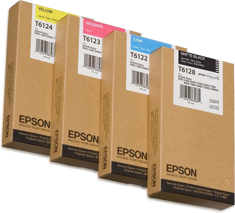 Epson C13T61280N originele inktcartridge, matzwart, 1 stuk