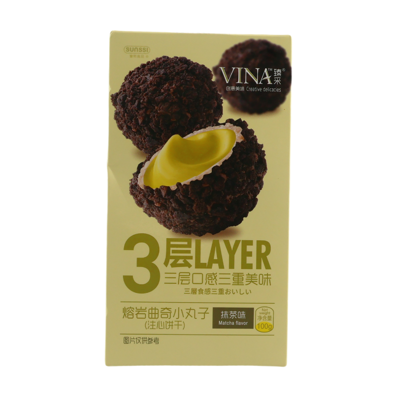 Franzzi Mini-Kugeln (Matcha-Geschmack) 100 g