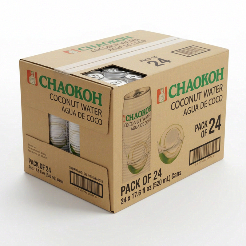CHAOKOH Kokoswasser 24*520 ml (1 Box)