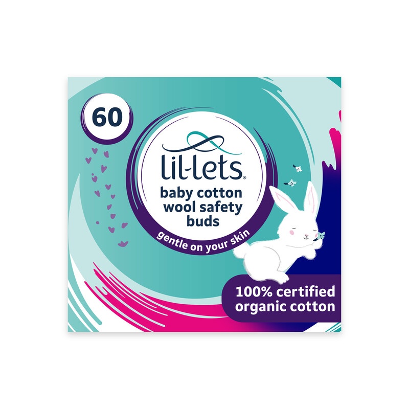 Lil-Lets 60 Cotton Safety Buds