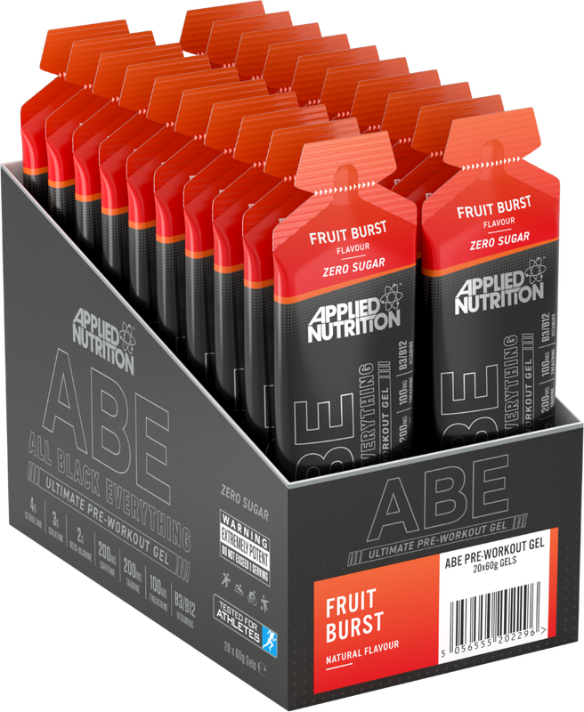 ABE Pre Workout Gel Fruit Burst - 20 x 60 ml