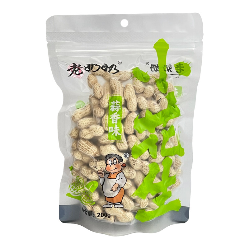 Laonainai Erdnüsse in der Schale (Knoblauchgeschmack) 200 g