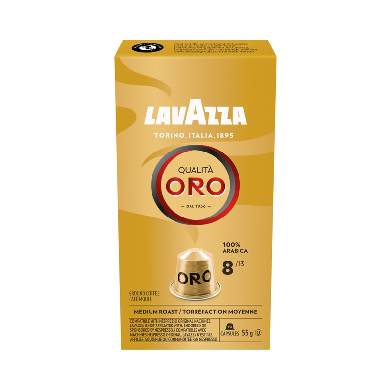 Lavazza Light Coffee Capsules For Nespresso® Machines Qualita Oro, 10 Pcs. - Image 3
