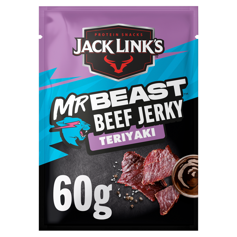 Jack Link's Beef Jerky Teriyaki 60G