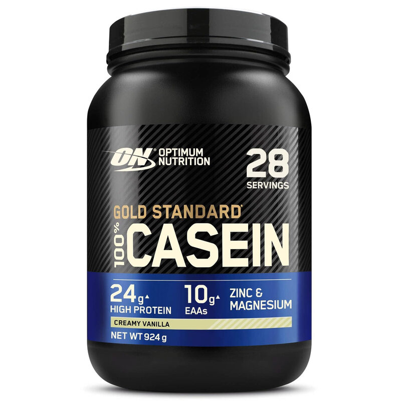 100% Casein Time Release Protein Cremige Vanille 924 Gramm (28 Shakes)