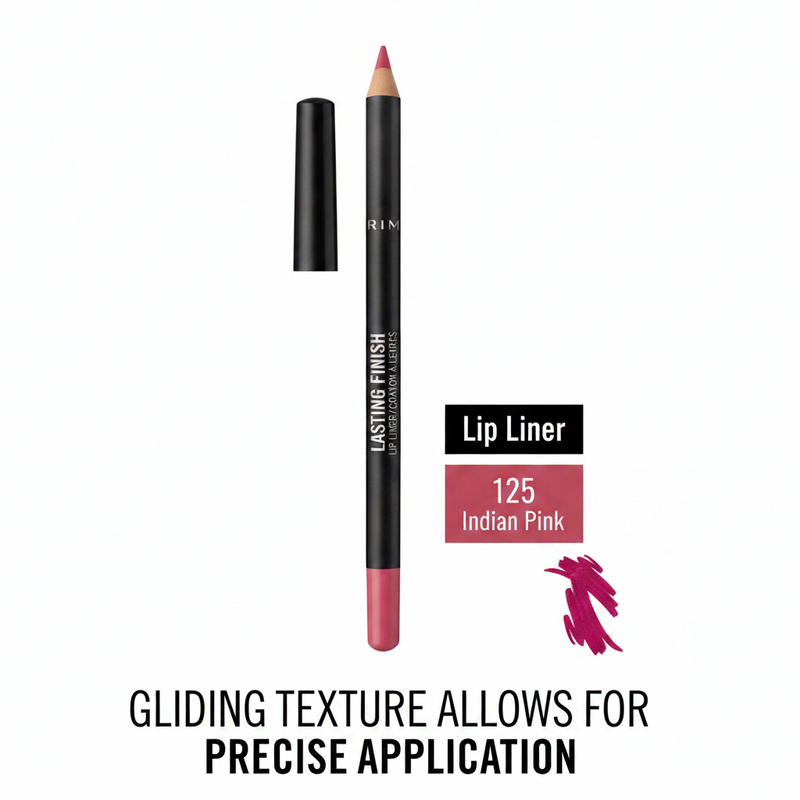 Rimmel London lippenpotlood langhoudende finish 125 Indian Pink