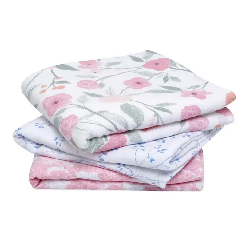Aden + Anais Aden + Anais™ Boutique Cotton Muslin Squares 3 Pack Ma Fleur