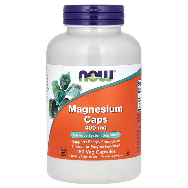 Magnesium Muscle Relaxation 400 mg - 180 Vegan Capsules