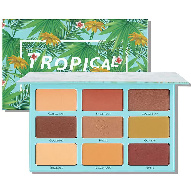 Docolor Tropical 9-kleuren contourpalet