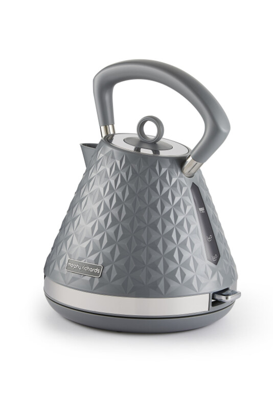 Vector Pyramid Kettle, Textured, 1.5 L, Grey - 108135