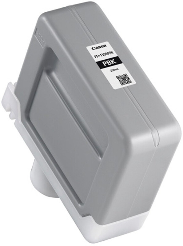 Canon PFI-1300PBK inktcartridge origineel foto zwart