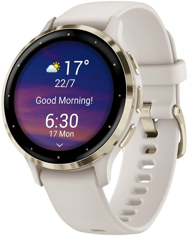 Garmin Venu 3S - Smartwatch - AMOLED-display - 41 mm - Ivoor