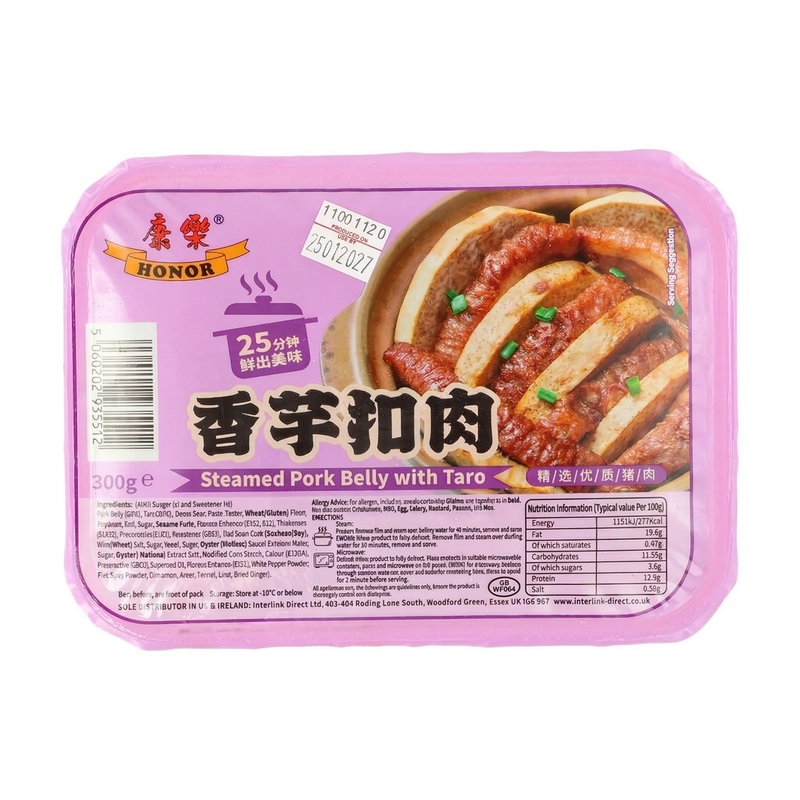 Honor Red Steamed Pork Belly With Taro（With Sweeteners）300G