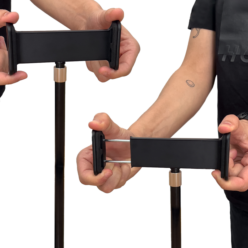 Wozinsky Ständer für Tablet und Handy auf dem Schreibtisch Schwarz (WTHBK4)