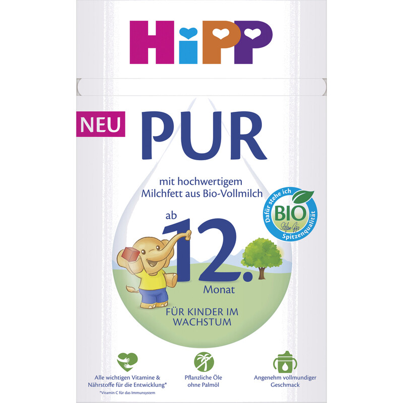 Hipp Pur Bio Kindermilch (ab 1 Jahr) 500 g
