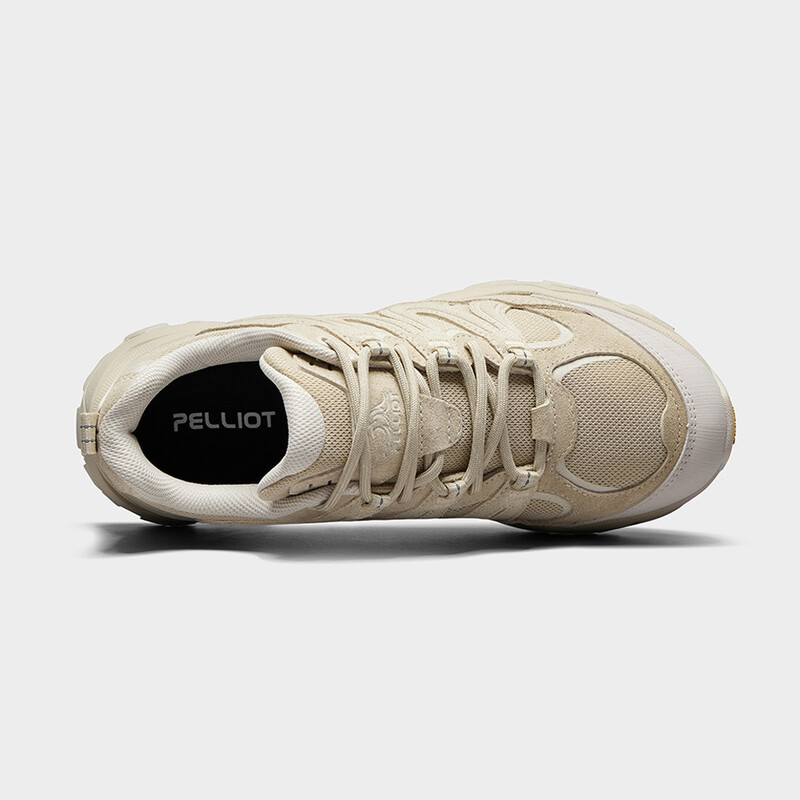 PELLIOT Wander- und Bergschuhe mit Vibram-Außensohle Damen Khaki EU38