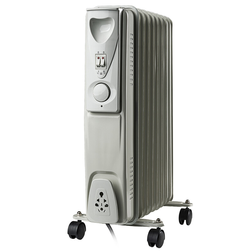 2000W Oil Filled Radiator - White