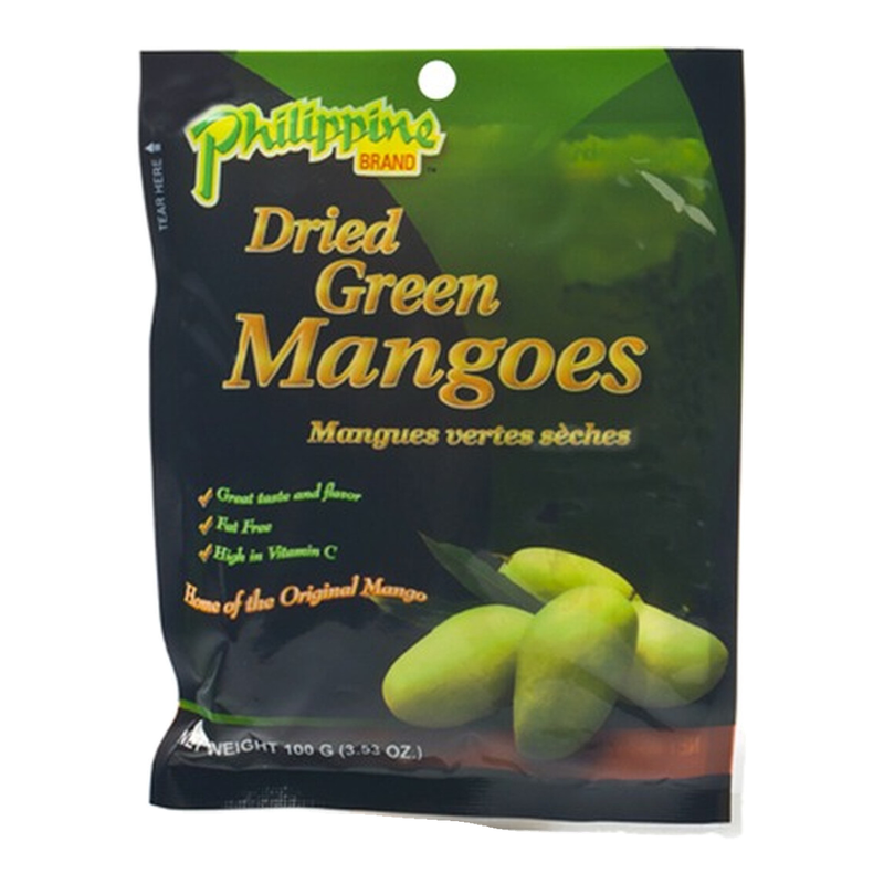 Getrocknete grüne Mangos PHIL.BR Packung 100 g