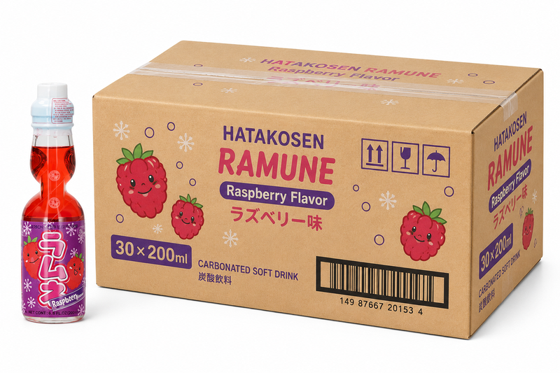 Hatakosen Ramune Framboos 30x200 ml