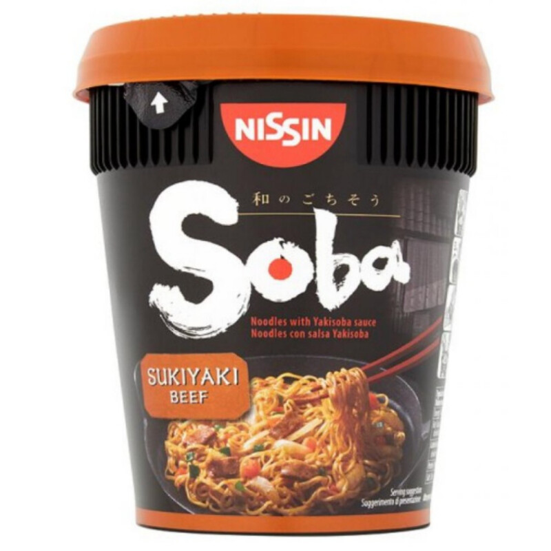 Soba Cup Beef Sukiyaki 89g